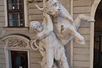 Wien 3D - Innere Stadt - Herkules mit Stier