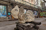 Wien 3D - Leopoldstadt - Skulptur