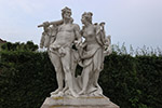 Wien 3D - Belvedere - Herkules und Kalliope