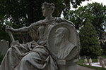 Wien 3D - Zentralfriedhof - Ehrengrab Johannes Benk