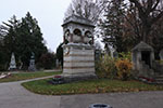 Wien 3D - Zentralfriedhof - Ehrengrab Carl Ritter von Ghega
