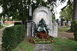 Wien 3D - Zentralfriedhof - Ehrengrab Matthias Hofherr