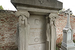 Wien 3D - Zentralfriedhof - Ehrengrab Eduard Pötzl