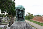Wien 3D - Zentralfriedhof - Grabfigur