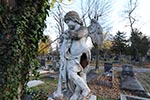 Wien 3D - Zentralfriedhof - Grabfigur