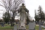 Wien 3D - Zentralfriedhof - Grabfigur Engel