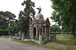 Wien 3D - Zentralfriedhof - Grabfigur Engel