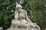Wien 3D - Zentralfriedhof - Grabfigur