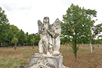 Wien 3D - Zentralfriedhof - Grabfigur Engel