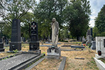 Wien 3D - Zentralfriedhof - Grabfigur Engel