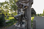 Wien 3D - Zentralfriedhof - Grabfigur Engel