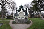 Wien 3D - Zentralfriedhof - Ehrengrab Johannes Prix