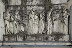Wien 3D - Zentralfriedhof - Relief Christus empfängt die Verstorbenen