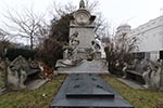 Wien 3D - Zentralfriedhof - Sitzbank Engel
